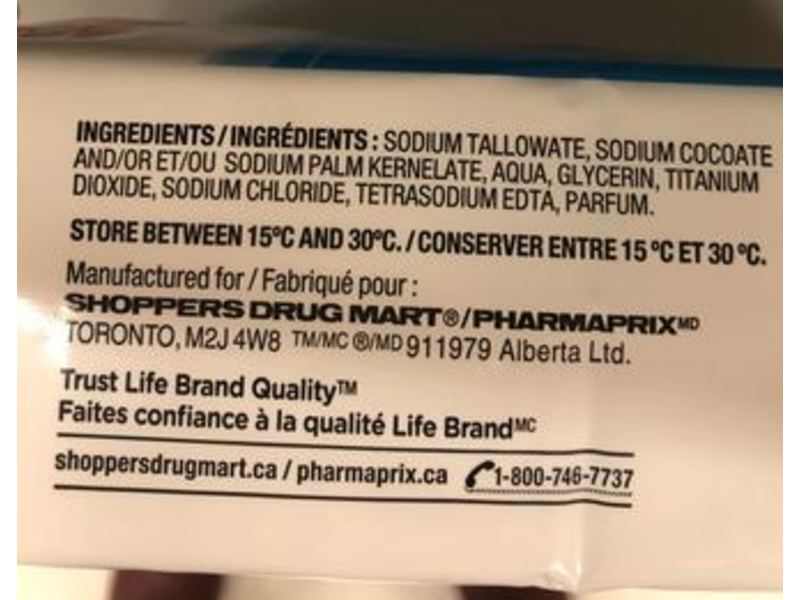 Life Brand Pure Mild Soap, Fresh, 900 g