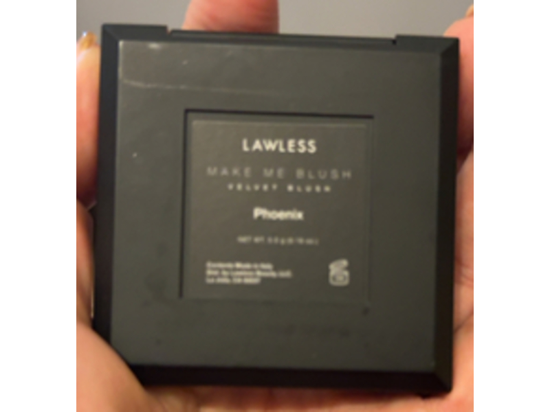Lawless Make Me Blush Talc Free Velvet Blush, Desert Rose, 5.5 g
