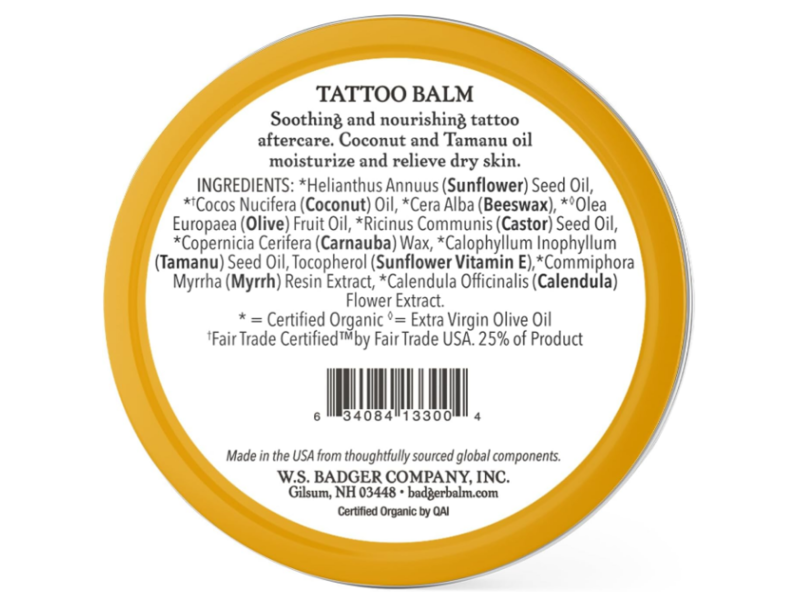 Badger Tattoo Balm, 2 oz/56 g