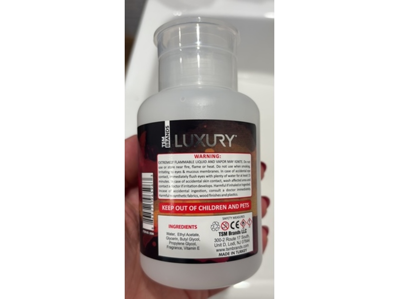 TSM Brands luxury Nail Polish Remover, 8 fl oz/236 mL, Pack Of 2