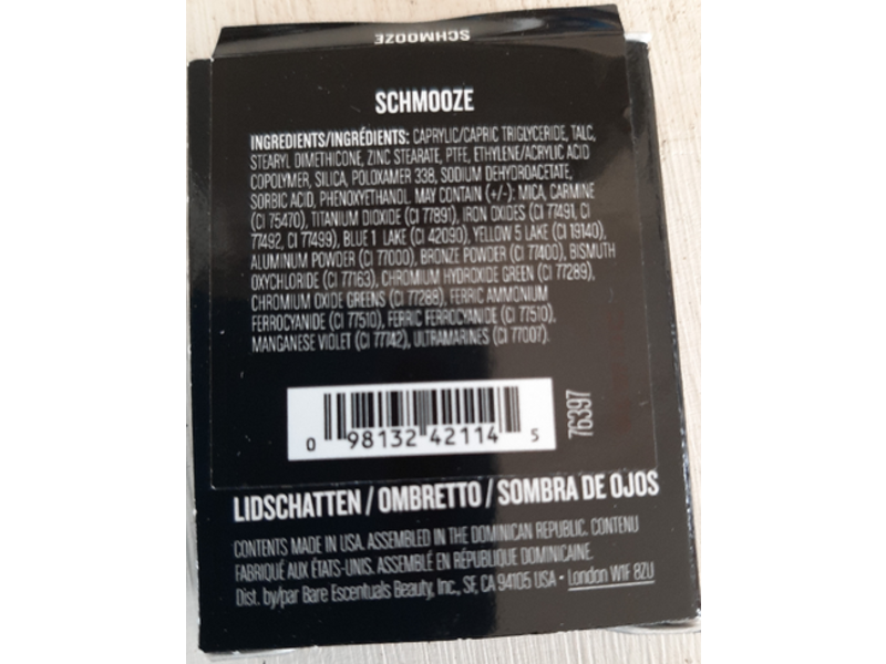 Buxom Eyeshadow, Schmooze, 0.05 oz/14 g