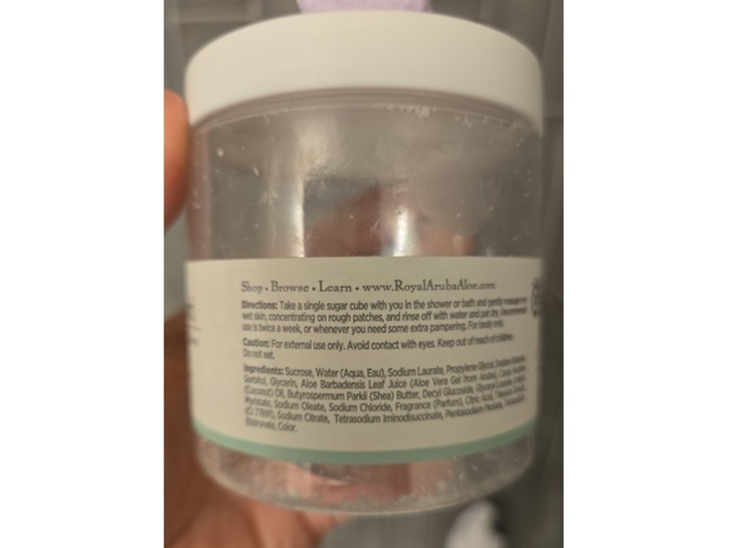 Aruba Aloe Divi-Divi Exfoliating Sugar Cubes, 5.5 oz/156 g