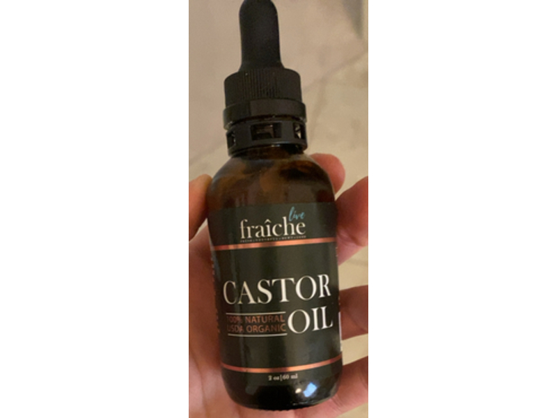 Live Fraiche Castor Oil, 2 oz/60 mL