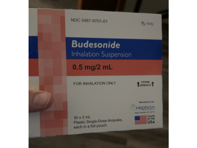 Budesonide Inhalation Suspension 0.5 mg/2 mL, 30 Count