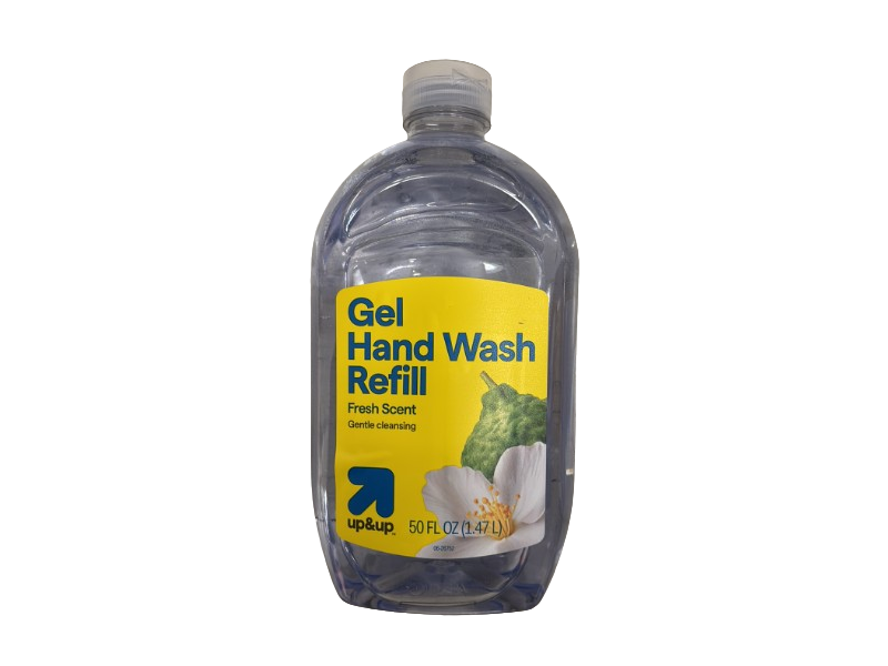 Up&up Gel Hand Wash Refill, Fresh Scent, 50 fl oz/1.47 mL
