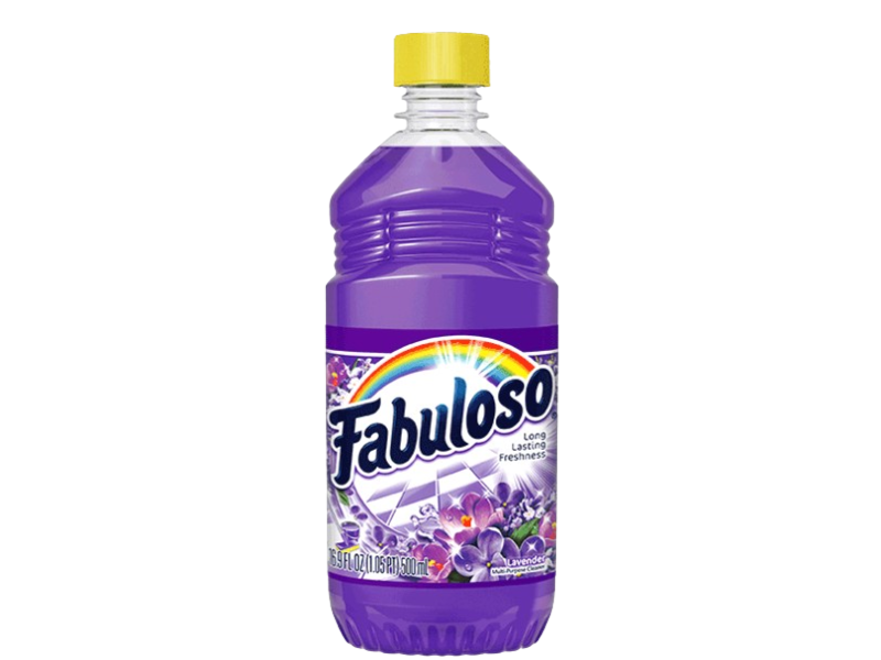 Fabuloso Multi-Purpose Cleaner, Lavender, 16.9 fl oz/500 mL, Pack Of 2