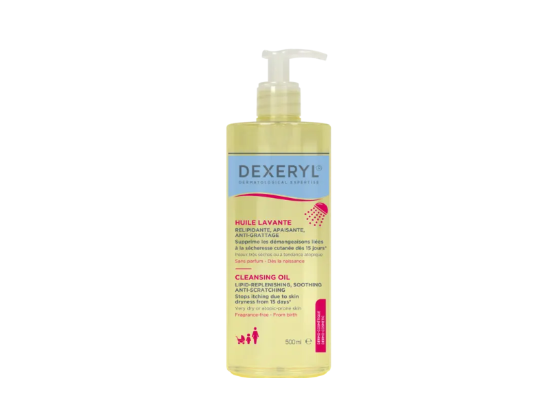 Dexeryl Cleansing Oil, 500 mL.