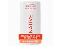 Native Deodorant, Citrus & Herbal Musk, 3.1 oz/88 g - thumbnail 1