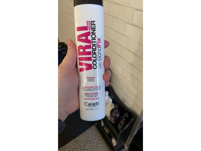 Celeb Luxury Viral Colorditioner, Magenta Color, 8.25 fl oz/244 mL