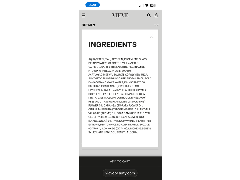 Vieve Skin Nova XL Instant Radiance Primer, 3.38 fl oz/100 mL