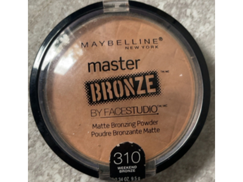 Maybelline New York Master Bronze Powder, 310 Weekend Bronze, 0.34 oz/9.5 g