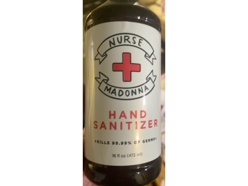 Nurse Madonna Hand Sanitizer, 16 fl oz/472 mL