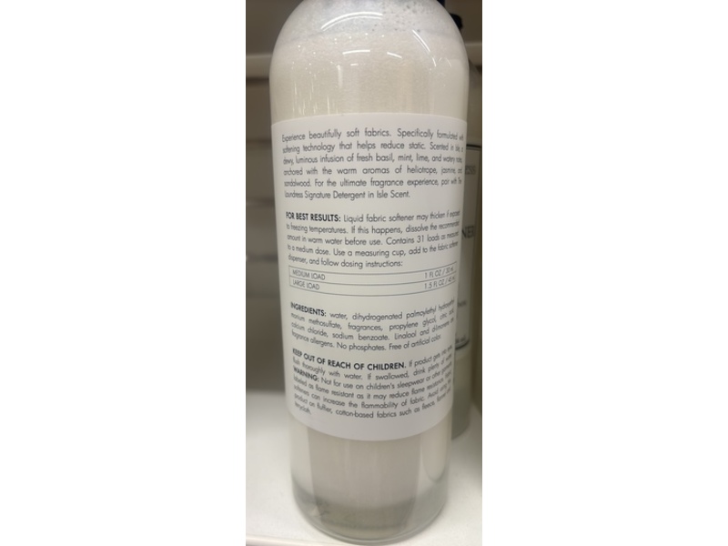 The Laundress Fabric Conditioner, Isle, 32 fl oz/946 mL