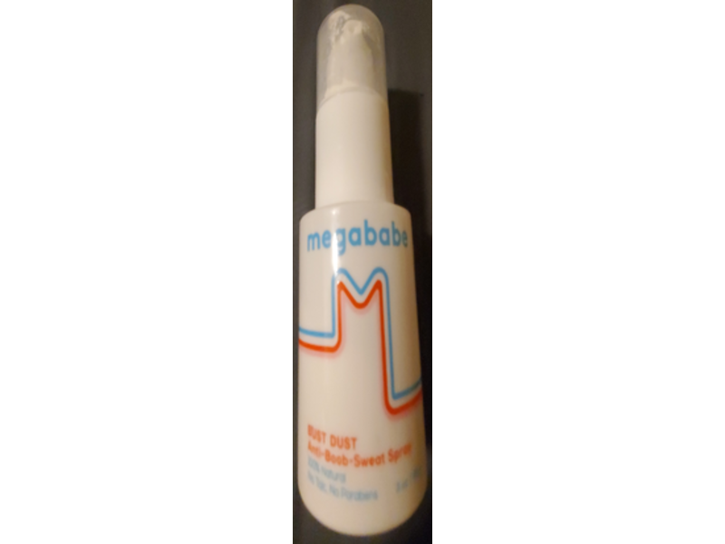 Mega Babe Bust Dust Anti-Boob Sweat Spray, 3 oz/85 g