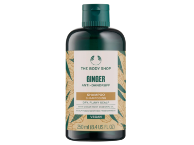 The Body Shop Anti-Dandruff Shampoo, Ginger, 8.4 fl oz/250 mL