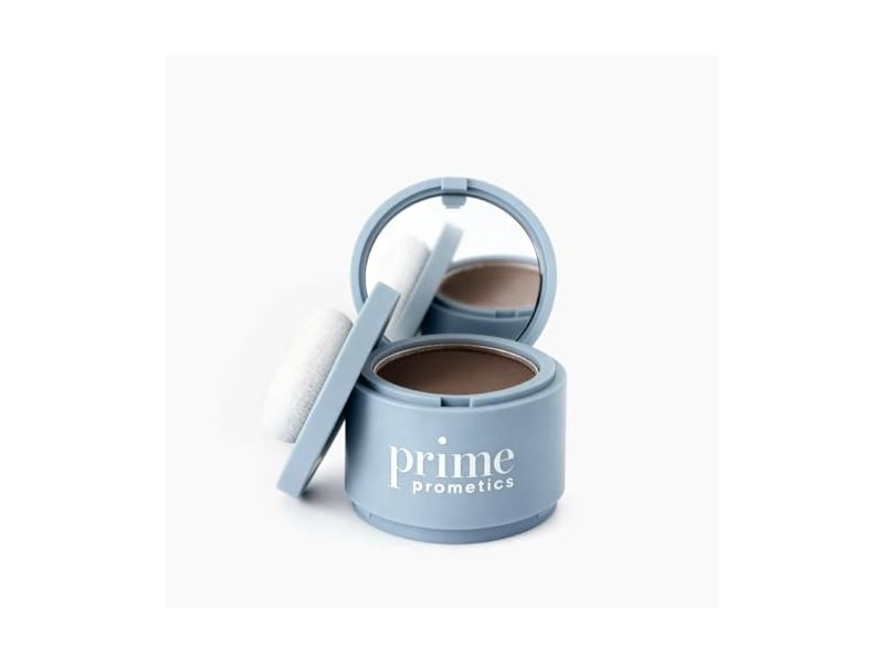 Prime Prometics Instant Coverage Hairline Powder, Brunette, 0.10 oz/3 g