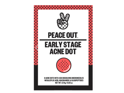 Peace Out Early Stage Acne Dot, 0.74 g
