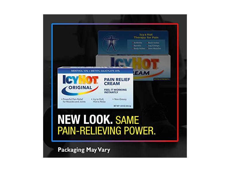 Icy Hot Original Pain Relieving Cream, 1.25 oz/35.4 g