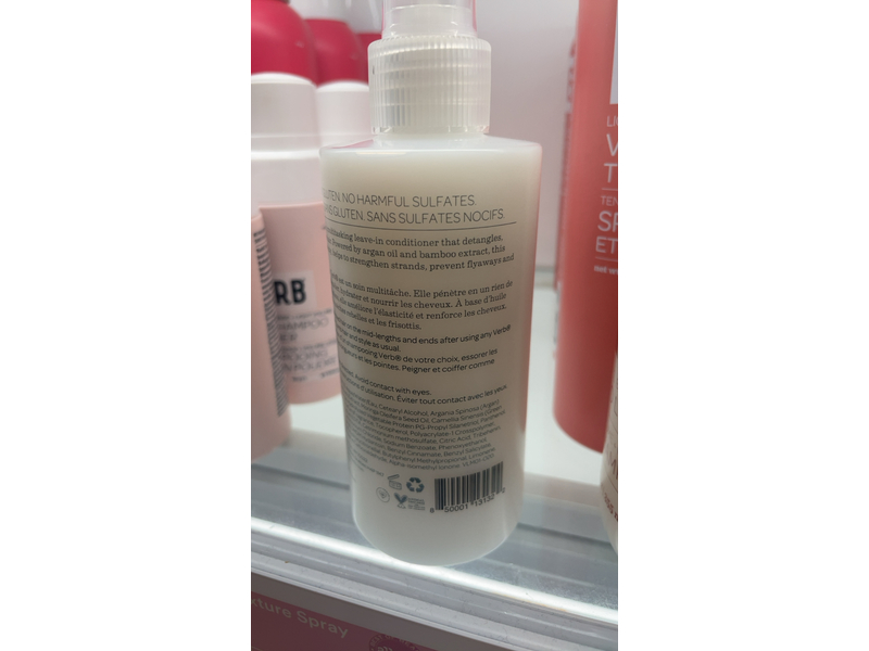 Verb Leave-In Mist, 8 fl oz/236 mL