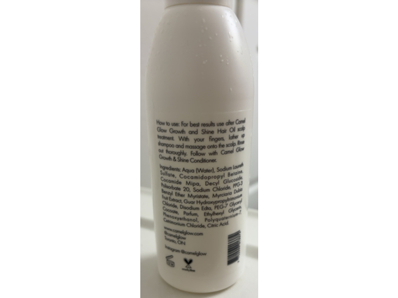 Camel Glow Growth & Shine Shampoo, 8.4 fl oz