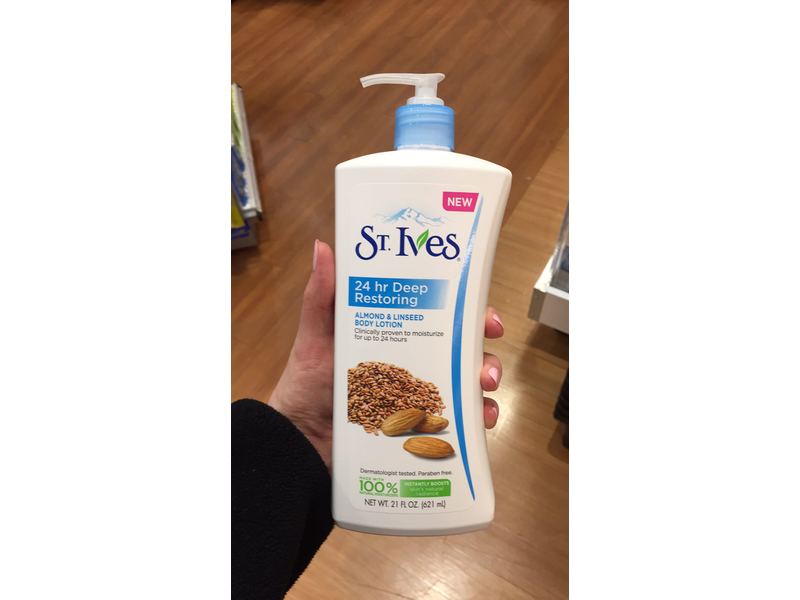 st ives 24 hour deep restoring lotion