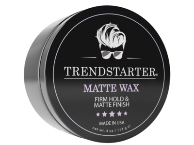 Trendstarter Hair Matte Wax, 4 fl oz/113 g