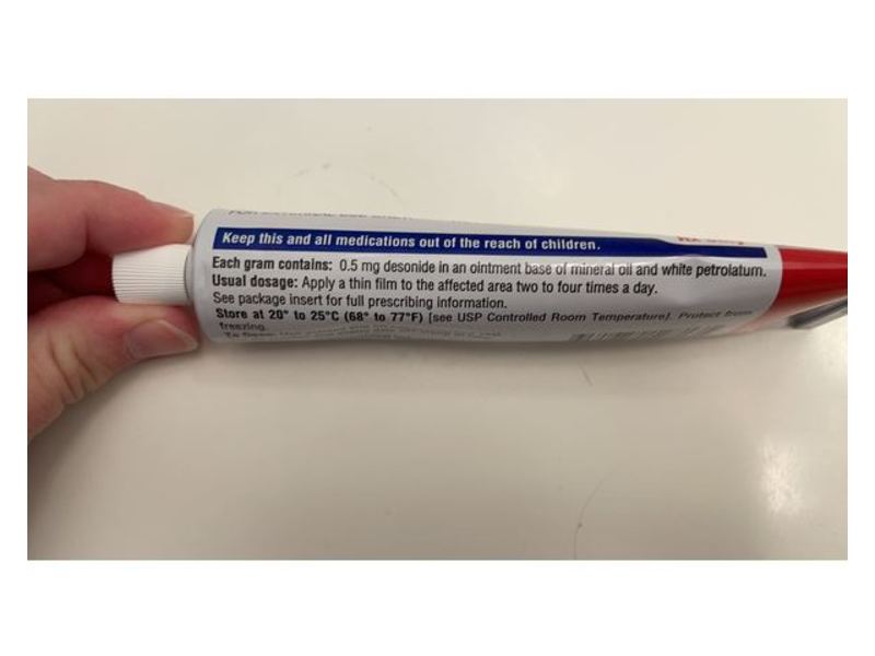 Desonide Ointment 0.05%, 60 g, Taro Pharmaceuticals (RX)