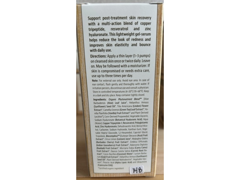 Eminence Organic Skin Care Copper Tripeptide Serum, 1 fl oz/30 mL