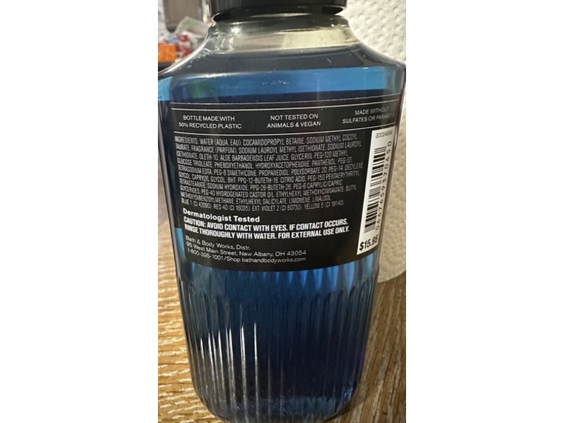 Bath & Body Works 3-In-1 Hair, Face & Body Wash, Ocean, 10 fl oz/ 295 mL