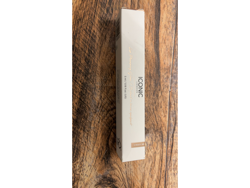 Iconic London Lip Plumping Gloss, Peek-A-Boo, 0.16 fl oz/5 mL