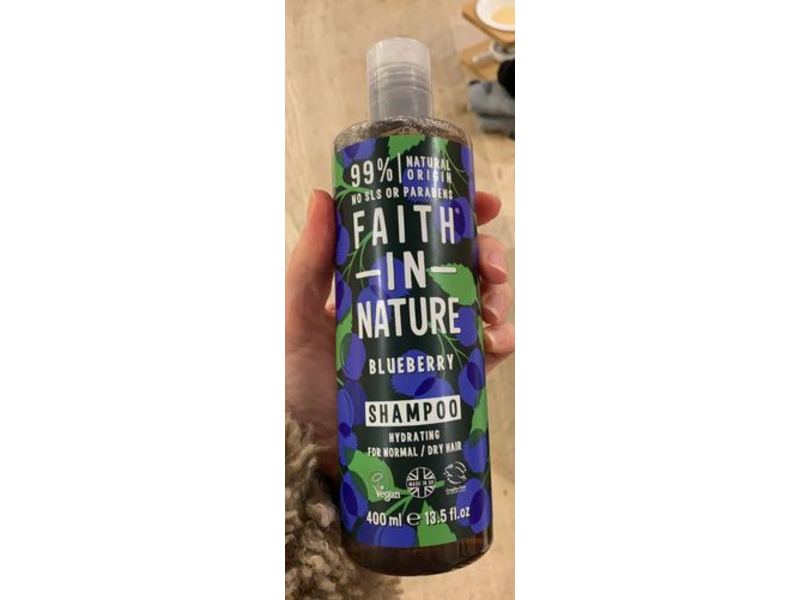 Faith In Nature Blueberry Shampoo, 13.5 fl oz/400 mL