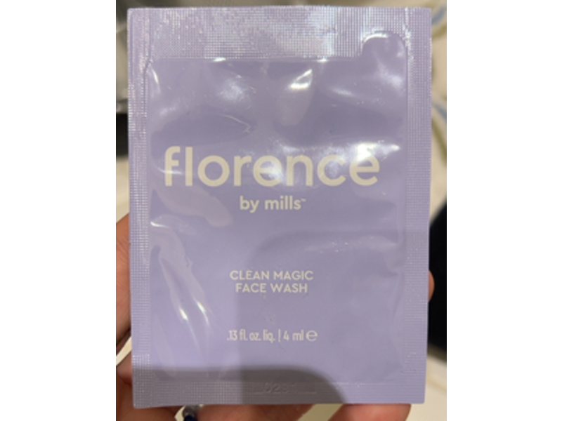 Florence By Mills Clean Magic Face Wash, 0.13 fl oz/4 mL