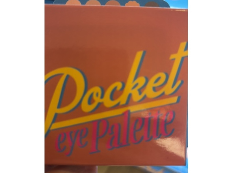 Fwee Pocket Eye Palette, Salty Caramel, 0.23 oz/6.6 g