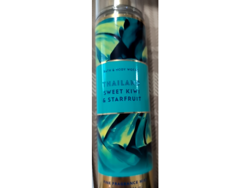 Bath & Body Works Fine Fragrance Mist, Thailand Sweet Kiwi & Starfruit, 8 fl oz/236 mL