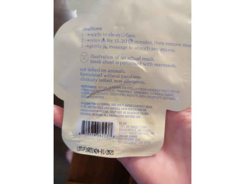Target Mermaid Novelty Face Mask, More Than Magic