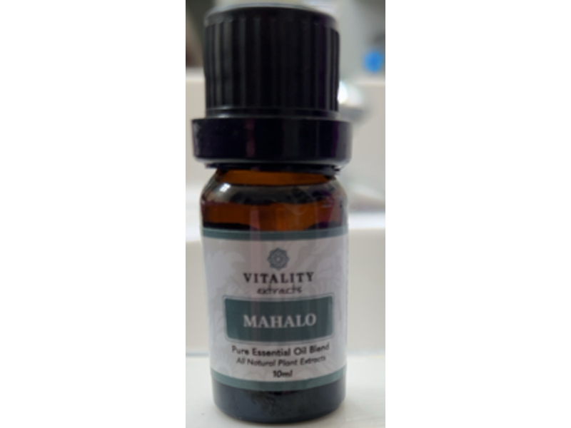 Vitality Extracts 100 % Pure Essential Oil Blend, Mahalo, 10 mL