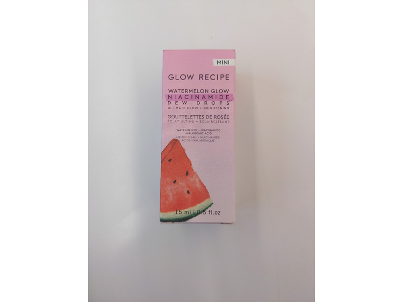 Glow Recipe Watermelon Glow Niacinamide Dew Drops, 5 fl oz/15 mL