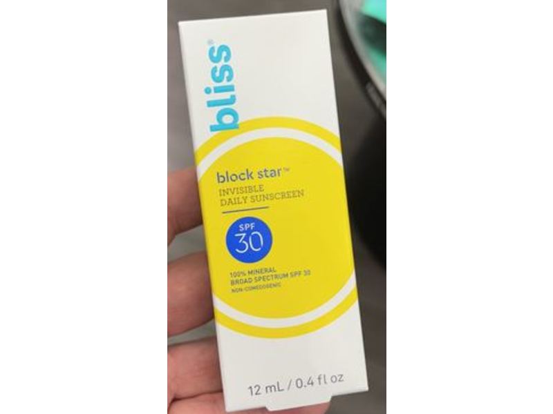 Bliss Mini Block Daily Mineral Sunscreen, SPF 30, 0.4 fl oz/12 mL