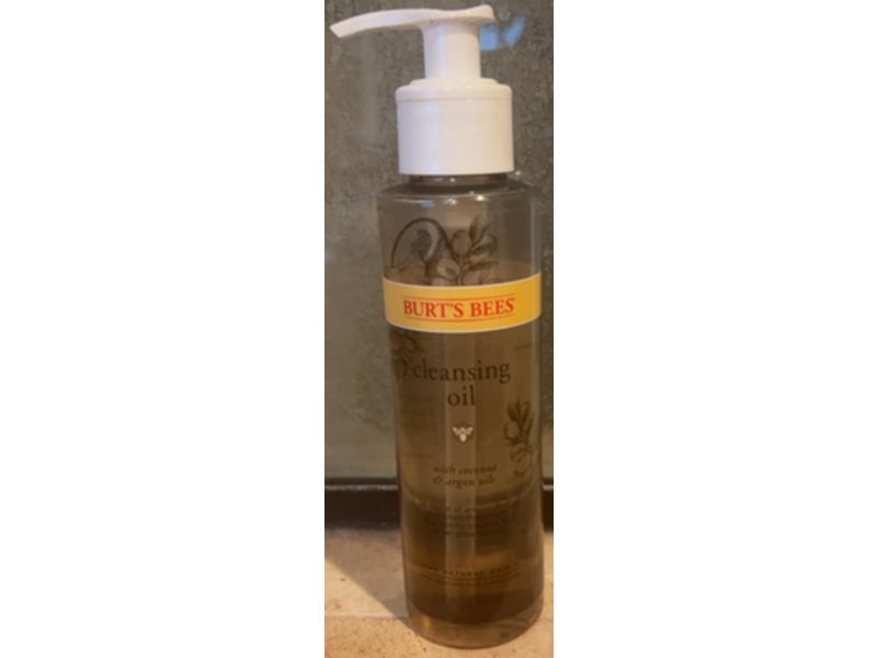 Burt's Bees Cleansing Oil, Coconut & Argan Oils, 6 fl oz/177.4 mL