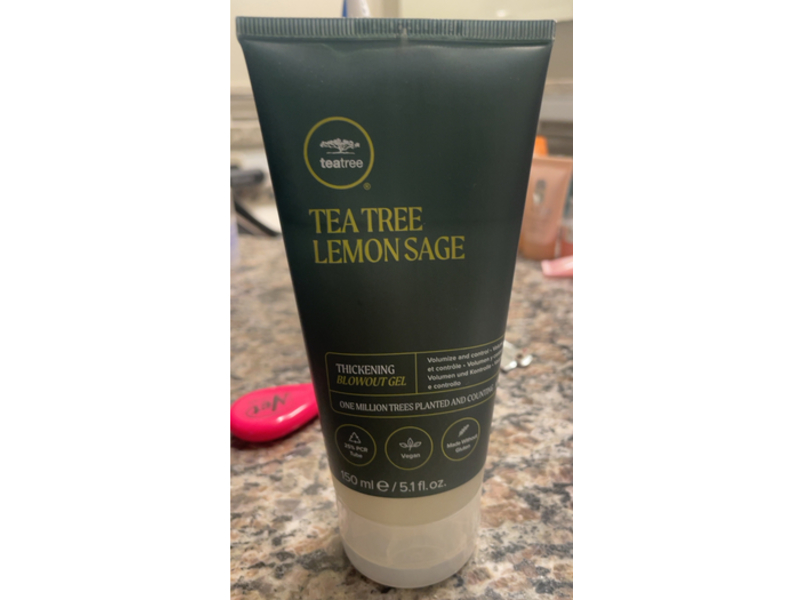 Tea Tree Lemon Sage Thickening Blowout Gel, 5.1 fl oz/150 mL