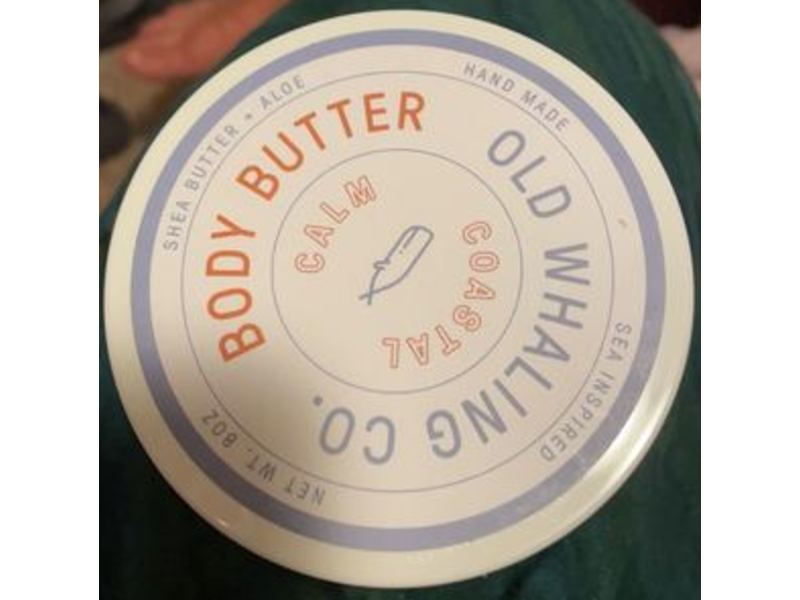 Old Whaling Co. Coastal Calm Body Butter, Shea Butter + Aloe, 8 oz, Pack Of 2