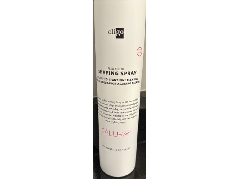 Oligo Calura Flex Finish Shaping Spray, 14 oz/395 g