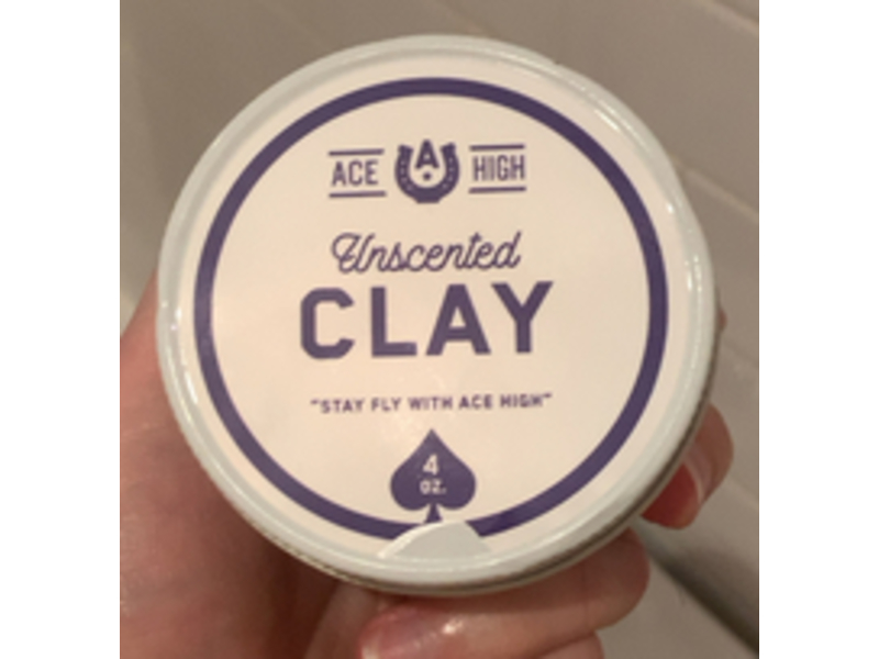 Ace High Clay, Unscented, 4 oz