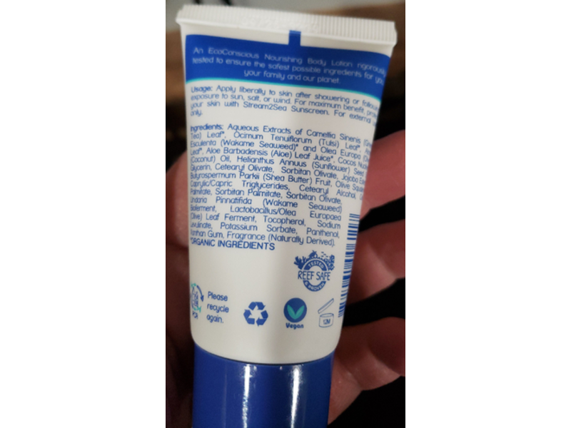 Stream2Sea Nourishing Body Lotion, 1 fl oz/30 mL, Pack Of 3