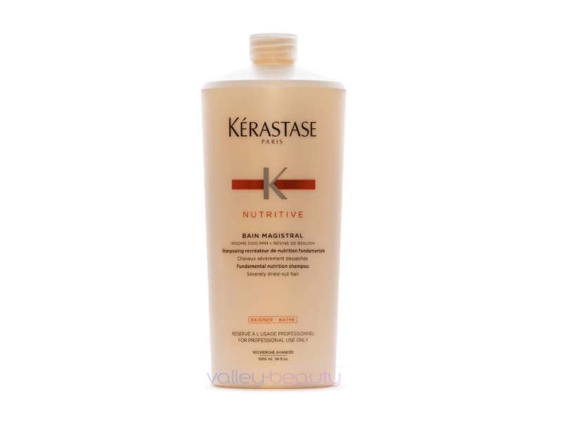 Kerastase Nutritive Bain Magistral Fundamental Nutrition Shampoo, 34 fl oz/1000 mL