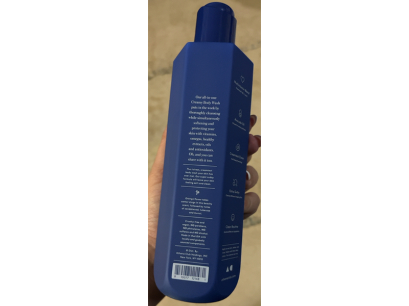Athena Club Creamy Body Wash, Solar Disco, 11.3 fl oz/334 mL