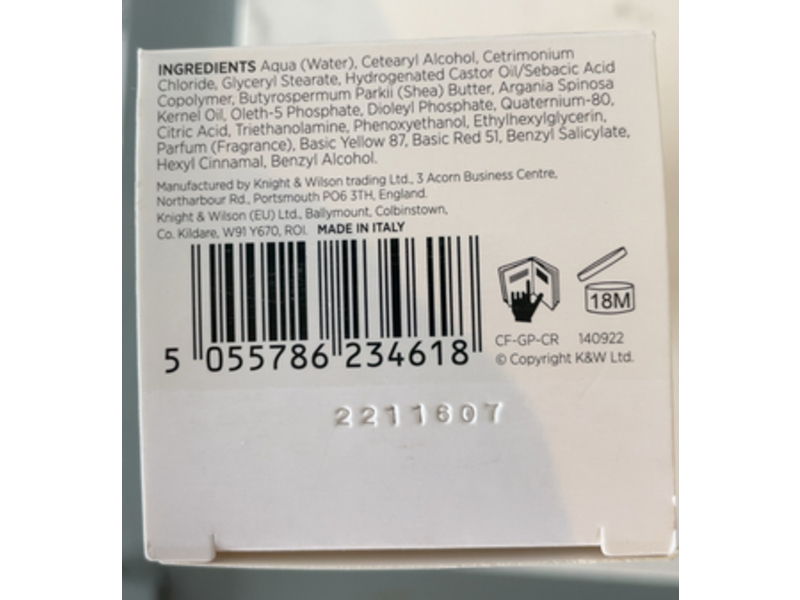 Knight & Wilson Gloss Pro Semi-Permanent Colour Mask, Crimson Red, 5.07 fl oz/150 mL