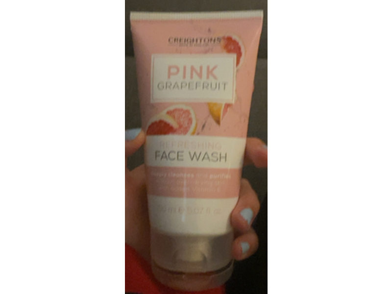 Creightons Face Wash, Pink Grapefruit, 5.07 fl oz/150 mL