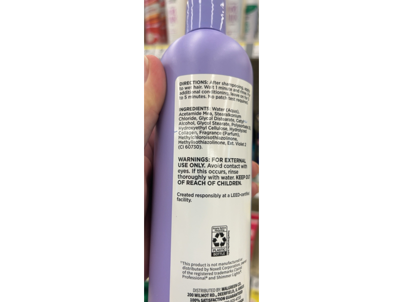 Walgreens Toning Conditioner, 16 fl oz/473 mL