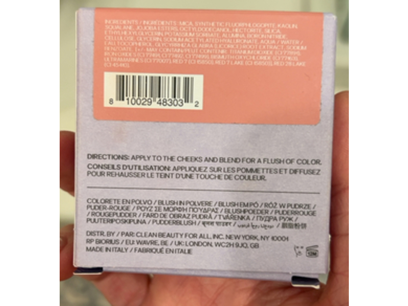 Saie Supersuede Radiant Blush Powder, Ciao, 0.40 oz/3 g